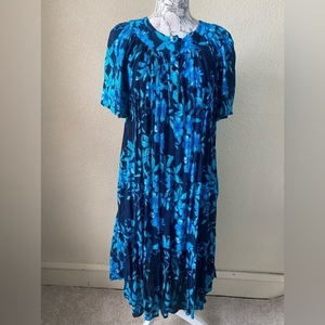 BECHAMEL‎ blue floral dress